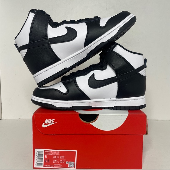 Nike Dunks High WMNS “Panda/Black White” 2023 - Picture 3 of 4